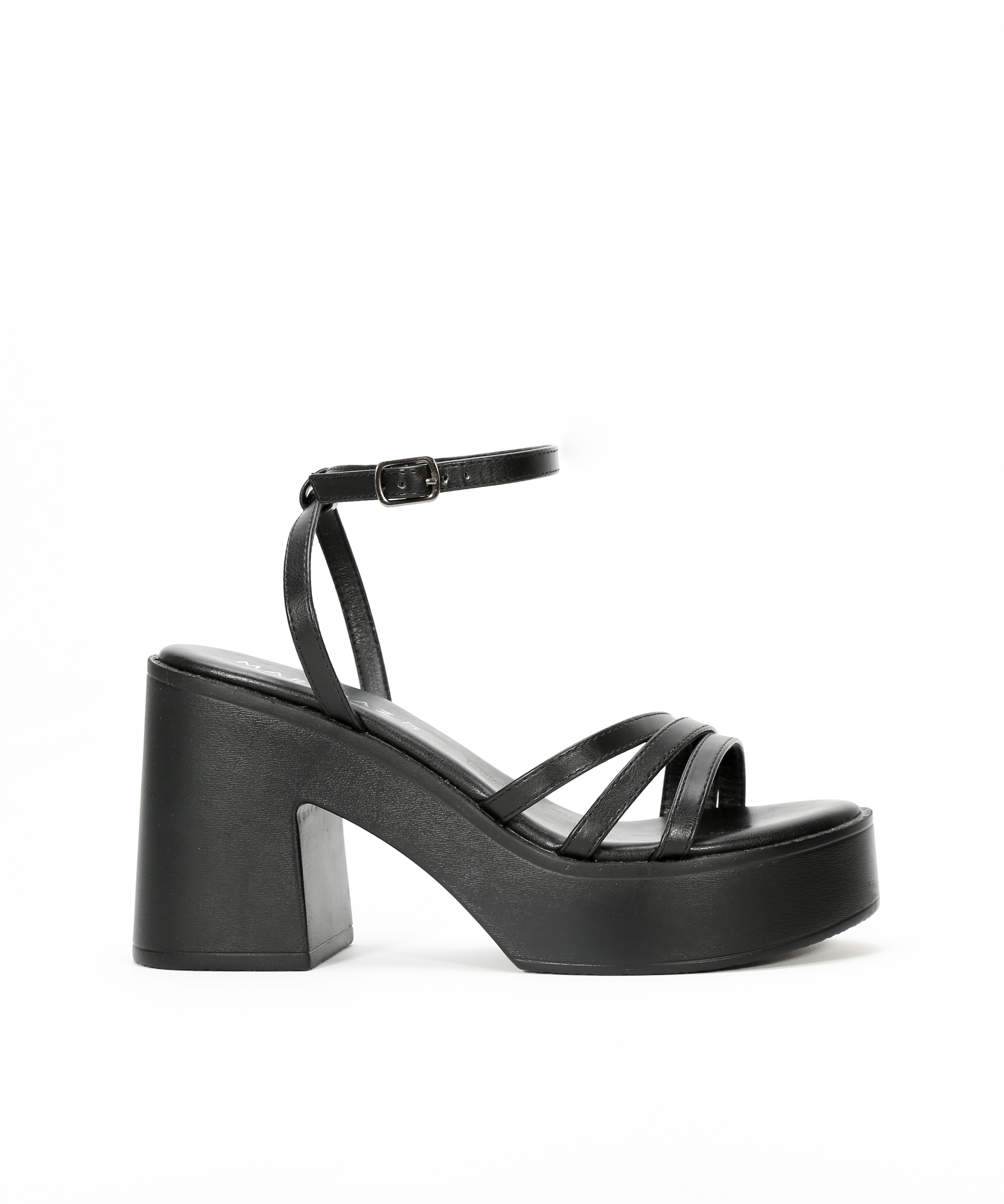 Sandalias plataforma tacón ancho